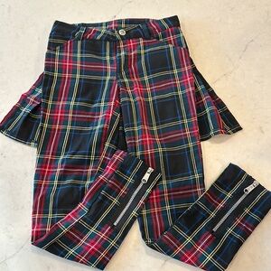 Harajuku Mini Kids Bottoms with Zipper Detail